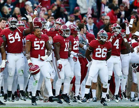 Did alabama play football today - Nov 18, 2023 · Coach Nick Saban and Alabama football return to action for its fourth and final regular-season non-conference game of the year against Chattanooga on Saturday. The No. 8 Crimson Tide (9-1, 7-0 SEC ...